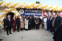GEYVE BELEDİYESİ'NİN YAPTIĞI KADIN SPOR SALONU HİZMETE GİRDİ