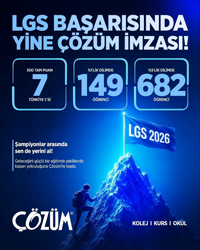 LGS BAŞARISINDA YİNE ÇÖZÜM İMZASI!