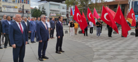 GEYVE’DE İLKÖĞRETİM HAFTASI ÇELENGİ SUNULDU