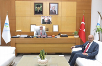Başkan Yüce Aydoğan'ı ağırladı