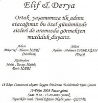 Elif ile Derya Evlendiler