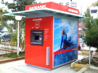 Akbank'tan belediye önüne ATM