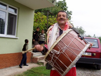 Davulcular Bayram yaptı