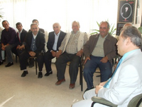 Kaymakamdan muhtarlara ziyaret