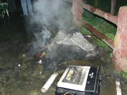 Yangın korkuttu