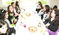 Geyveliler kahvaltıda buluştu
