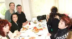 Geyveliler kahvaltıda buluştu