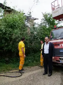 Suçatı (Mimdere) köyünde yangın