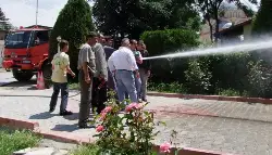 Orman itfaiyesi'ne su tabancası alındı