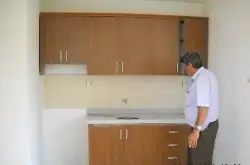 Felçli hastaya ev yapıldı