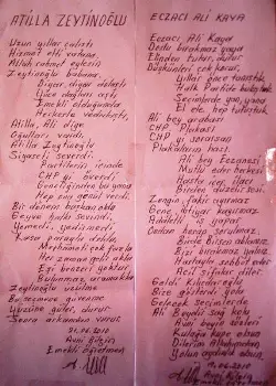 Muhtar Güven'in şiir köşesi