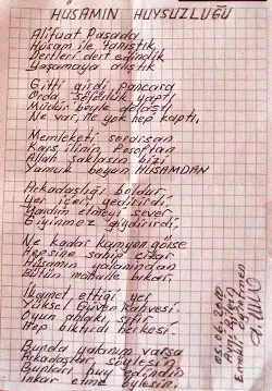 Muhtar Güven'in şiir köşesi