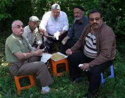 Kamışlı Köyünde hayır pilavı