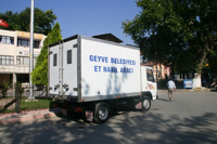 Geyve belediyesi'nden yenibir et nakil aracı