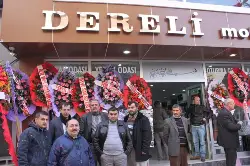 Dereli Mobilya Yeni Yerinde Açıldı