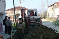 Yeni İçmesuyu isale hattı çalışması yapıldı