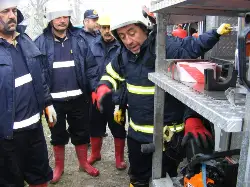 Geyve İtfaiyesinde hizmet içi eğitim