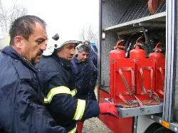 Geyve İtfaiyesinde hizmet içi eğitim