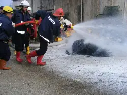 Geyve İtfaiyesinde hizmet içi eğitim