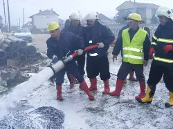 Geyve İtfaiyesinde hizmet içi eğitim