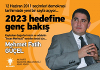 Mehmet Fatih Güçel AK Parti Sakarya Milletvekili aday adayı