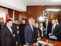 Enerji bakanı Taner Yıldız Geyve'de