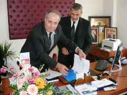 Yeni Belediye Başkanına ziyaretler sürüyor