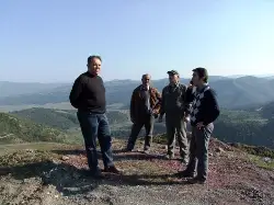 Kızılçam fidanları dikiliyor…
