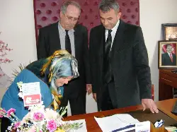Yeni Belediye Başkanına ziyaretler sürüyor