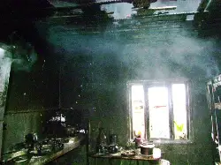 Geyve'de yangın korkuttu