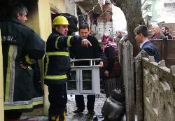 Geyve'de yangın korkuttu