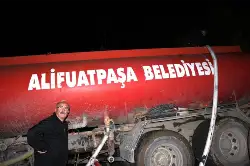 Alifuatpaşa’da Üç Katlı Binanın Teras Katı Yandı