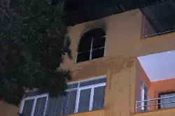 Alifuatpaşa’da Üç Katlı Binanın Teras Katı Yandı