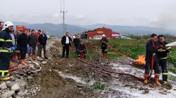 Geyve Ateş Savaşçılarından 'Hizmet içi Eğitim Desteği'