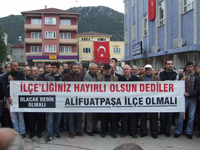 Alifuatpaşa ilçe olsun sesleri yükseliyor