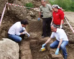 Roma Mezarına Kurtarma Kazısı Yapıldı