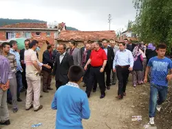 Karacaören Hayır Pilavında Milletvekili Dişli'ye yoğun ilgi