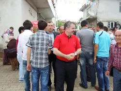 Karacaören Hayır Pilavında Milletvekili Dişli'ye yoğun ilgi