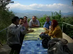 Öğretmene veda yemeği