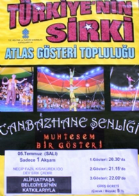 Atlas Sirki Geyve'de Gösteri Yapacak