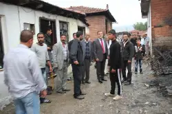 Çeltikler Mahallesi'nde yangın