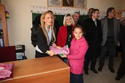 ‘Bir Kitap, Bin Gelecek Projesi’ Burhaniye Köyü’nde