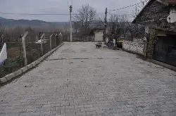 Osmangazi Sokak'ta parke çalışması