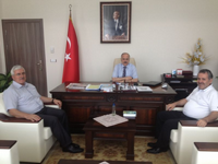 Şaban Dişli Adapazarı Kaymakamını Ziyaret Etti
