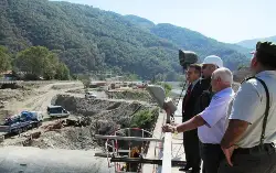 Kaymakam Akbıyık Dereköy HES’den Bilgi Aldı