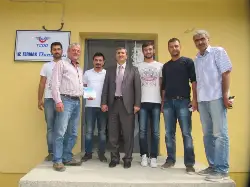 Projeye Destek Verenlere Plaket