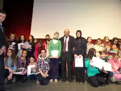 Sağlık Meslek Lisesi Ödül Aldı
