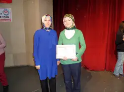 Sağlık Meslek Lisesi Ödül Aldı