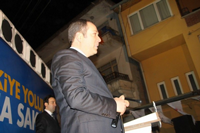 Kaya ile Toçoğlu'na Umurbey'de Sevgi Seli-VİDEO