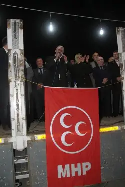 Tepeciklerde MHP Mitingi VİDEO